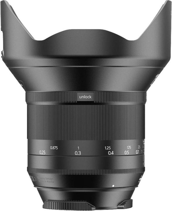 Actual product image Irix 15mm f/2.4 Blackstone Nikon (Nikon F, full size)