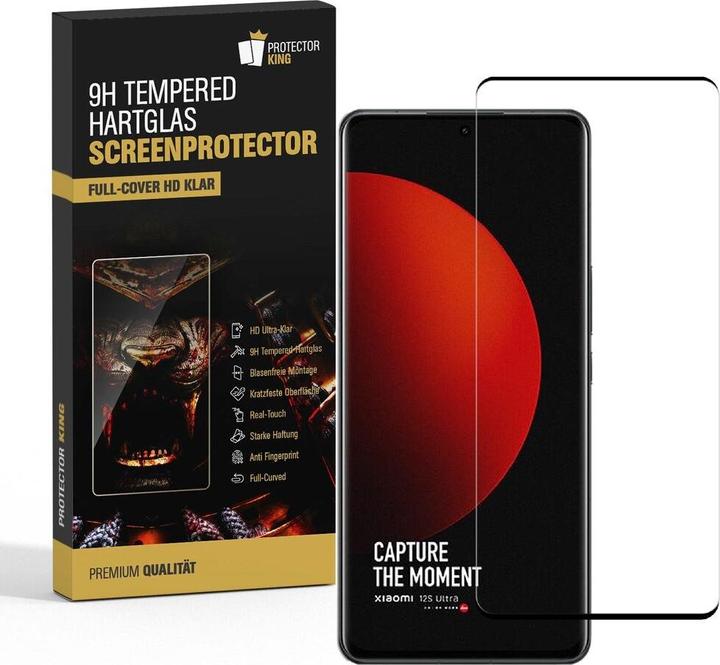 Produktbild Protectorking 6x echtes Tempered 9H Panzerhartglas 3D KLAR (6 Stück, Xiaomi 12S)