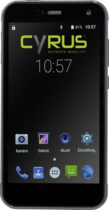 Cyrus CS 28 - Hipster (32 GB, Black, 5", Hybrid Dual SIM, 13 Mpx, 4G)