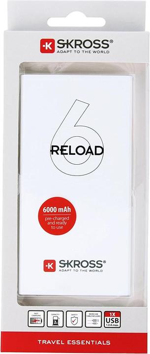 Image du produit Skross Recharge 6 (6000 mAh, 22.20 Wh)