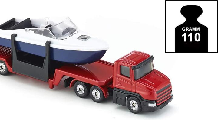 Produktbild Siku Tieflader mit Boot