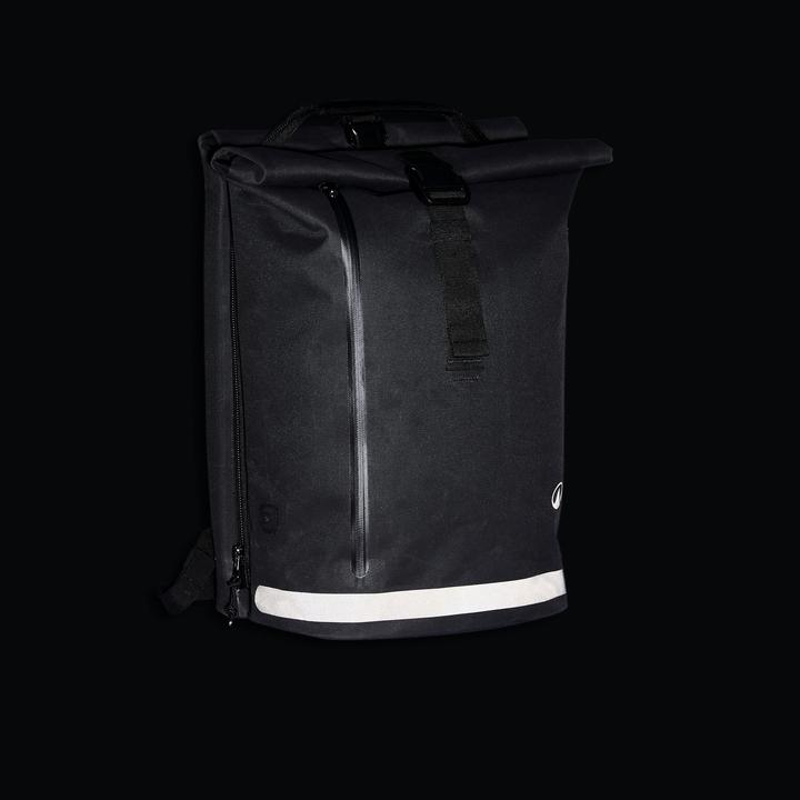 Produktbild Btwin Doppel-Fahrradtasche Gepäcktasche Rucksack für Gepäckträger XL 31 Liter (31 l, Gepäckträgertasche)