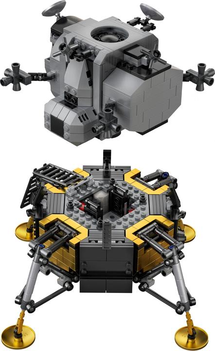 Actual product image LEGO Creator Expert End-Of-Live Set NASA Apollo 11 Mondlandefaehre - 10266 NEU! Teile 1087x (10266)