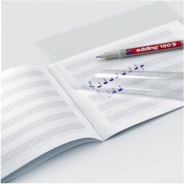 Produktbild Edding Folienstift 150 S Strichstärke: 0,3 mm Schreibfarbe: rot, blau, grün, schwarz dokumentenecht: Nein (Grün, Blau, Schwarz, Rot, 0.30 mm, 4 x)