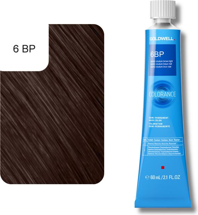 Immagine prodotto Goldwell Colorance Tube Demi-Permanente (6BP marrone chiaro perlato couture couture light)