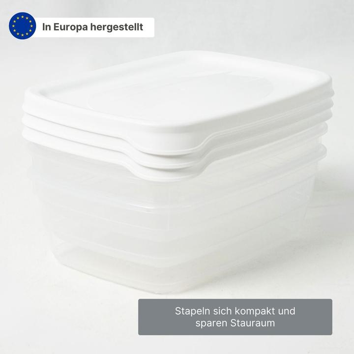 Immagine prodotto Hobby 3er-Set Boxen Aufbewahrungsdosen Meal-Prep-Dosen Frischhaltedosen (2 l)