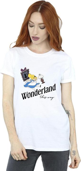 Immagine prodotto Disney Alice In Wonderland This Way Maglietta Ampia Donna (S)