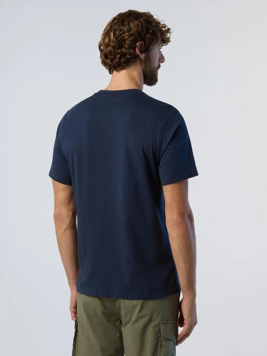 Actual product image North Sails t-shirt with large printed logo basic (M)