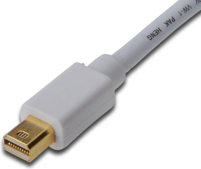 Produktbild Zubehör LKADAT14 Videokabel und Adapter 0,15 m VGA (D-Sub) Mini DisplayPort Weiss (Mini DP, VGA, 15 cm)