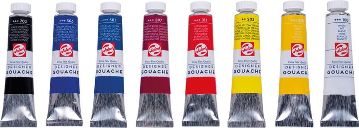 Produktbild Talens Gouache Tuben extra fine (Mehrfarbig, 20 ml)