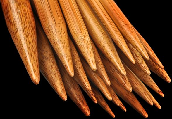 Image du produit ChiaoGoo Pointes d'aiguilles interchangeables SPIN Bamboo Patina / 2 pièces