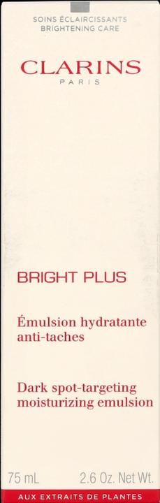 Actual product image Clarins Bright Plus (75 ml, 24h cream)