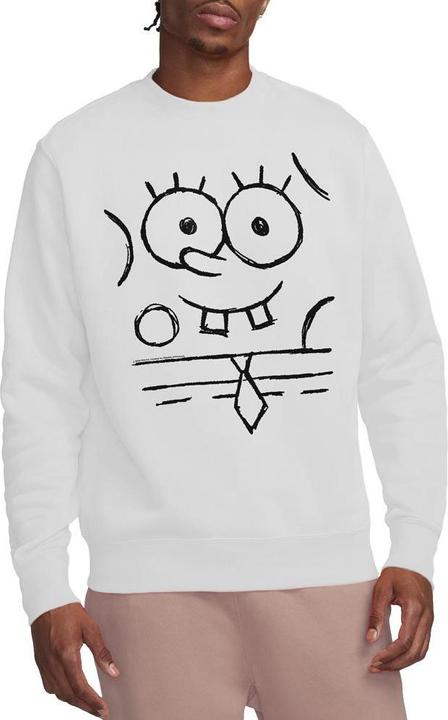 Immagine prodotto Spongebob Squarepants Felpa Schizzo del Sorriso Adulto Unisex (XXL)