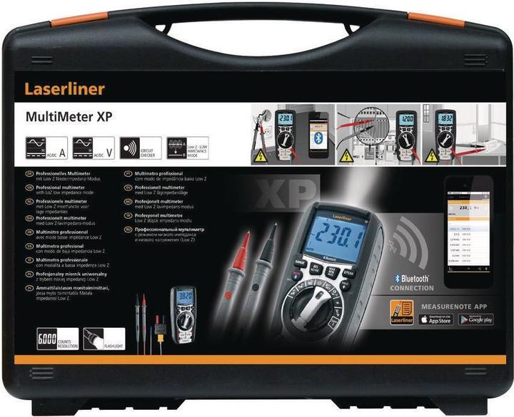Immagine prodotto Laserliner Multimetro XP (BT) (CAT III 1000V, CAT IV 600V)