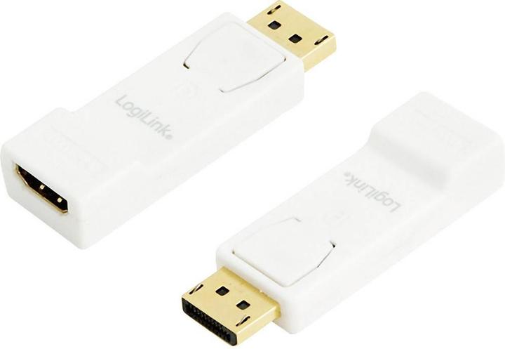 LogiLink DisplayPort zu (HDMI, 6.40 cm)