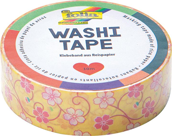 Immagine prodotto Folia Washi Tape Flower Vine verde