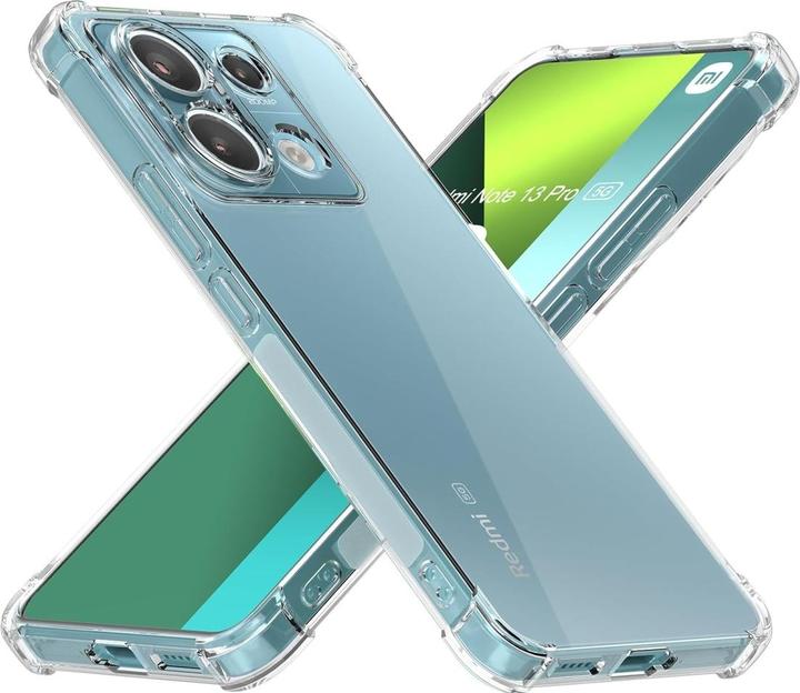 Actual product image Screenguard Crystal Soft Airbag Bumper (Xiaomi Redmi Note 13 Pro 5G)