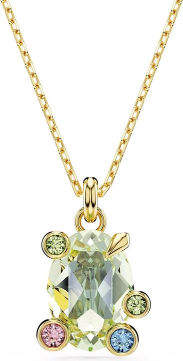 Image du produit Swarovski Gema Halskette Verschiedene Schliffe Mehrfarbig Gold