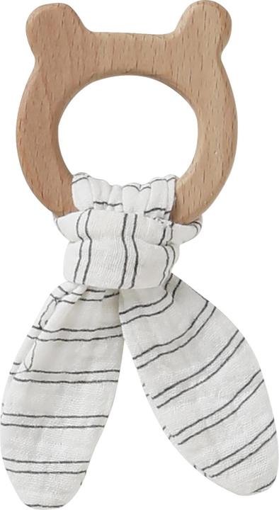 Vertbaudet Baby Geschenk-Set: Wickeltuch, Schmusetuch & Greifling mit Geschenkverpackung