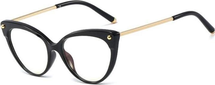 Image du produit Techsuit - Anti-Blue Light Glasses Reflex TR90 (F93308) - Cat Eye - Bright Black