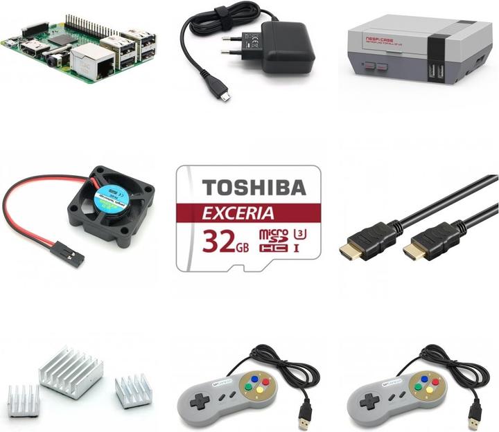 Produktbild Premium Raspberry Pi Gaming Kit