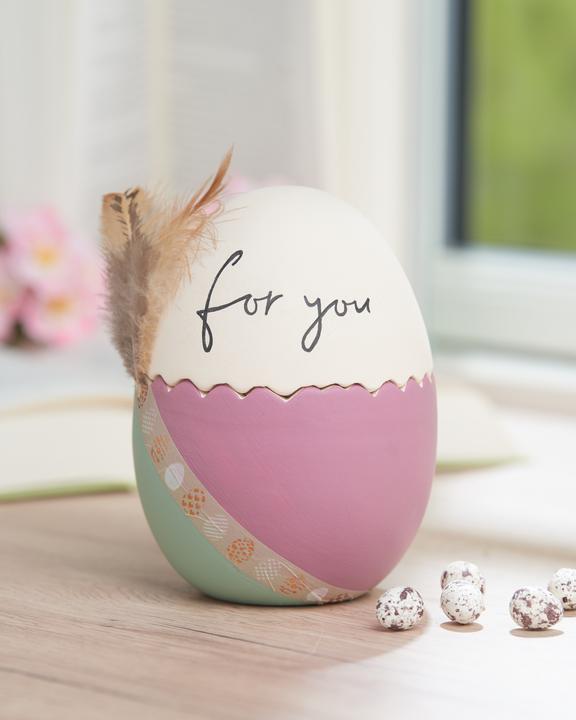 Immagine prodotto VBS Uovo in ceramica (2 x, Ø 11 x 15 cm)