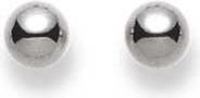 Image du produit Natsumi Schmuck Boucles d'oreilles en or blanc 18K/750 Boule 5.0mm (Or blanc 750/18 K)