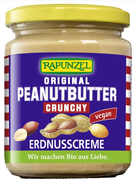 Actual product image Rapunzel Original Peanutbutter Crunchy Organic (250 g)