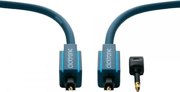 Produktbild clicktronic Opto-Kabel-Set (5 m, Optisch)