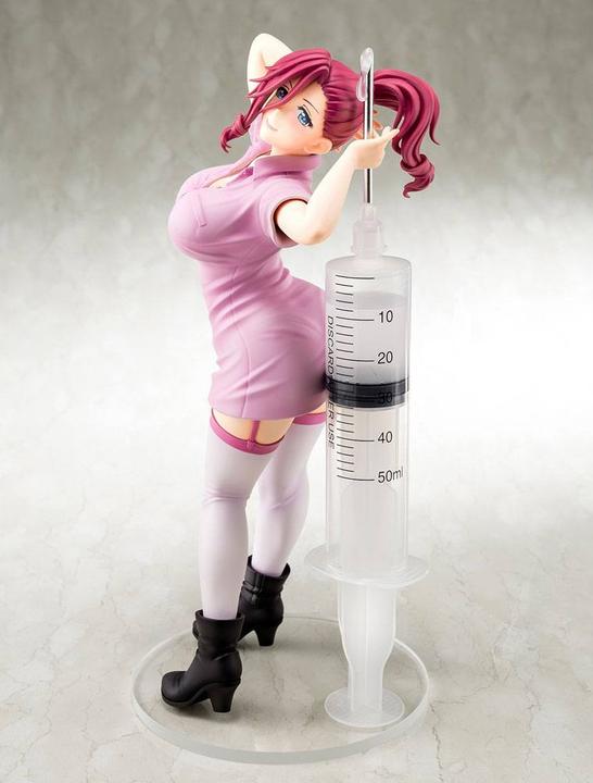 Actual product image Hakoiri Musume World's End Harem PVC Statue 1/6 Akane Ryuzoji Dress-Up Nurse 26 cm