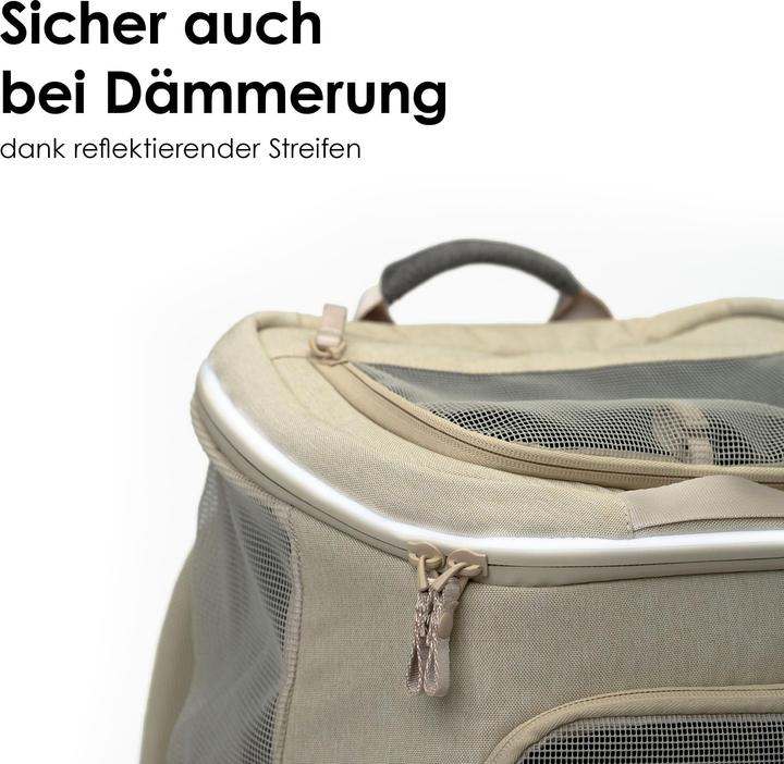 Image du produit LucyBalu HOP-ON Katzenrucksack (Chat, Fermeture de sécurité)