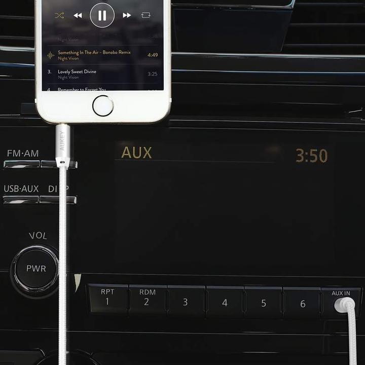 Actual product image Aukey Jack cable (1.20 m, Entry level, 3.5mm jack (AUX))