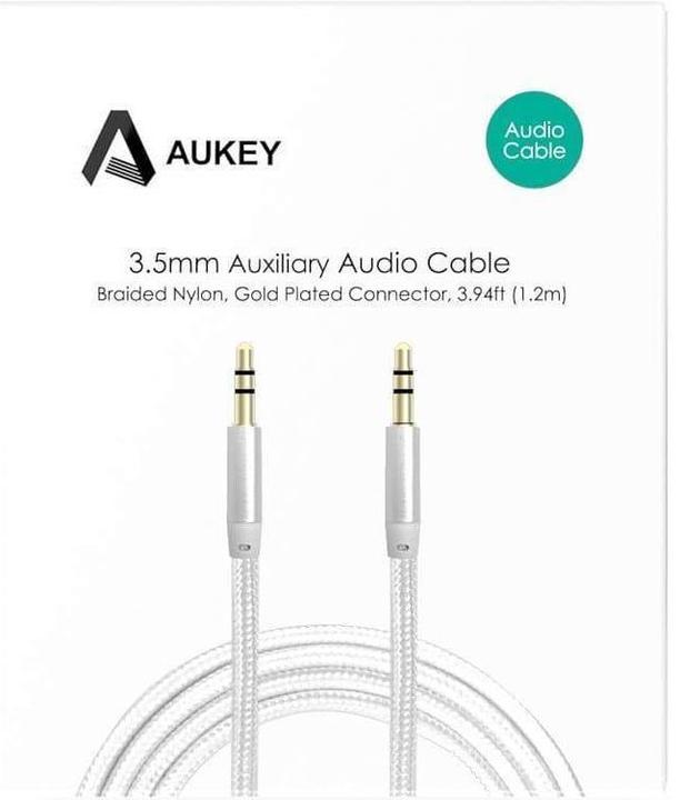 Actual product image Aukey Jack cable (1.20 m, Entry level, 3.5mm jack (AUX))