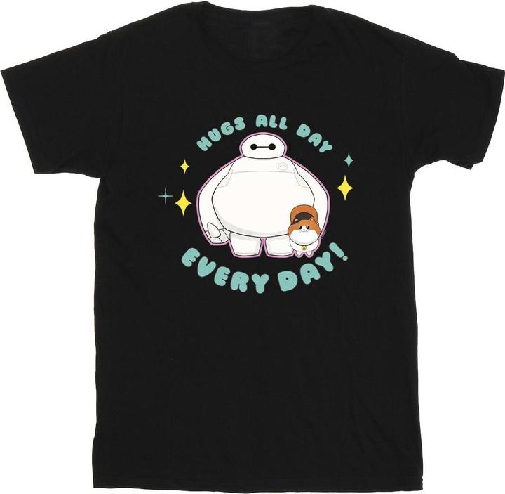 Image du produit Disney - T-shirt BIG HERO BAYMAX HUGS EVERYDAY - Fille (116)