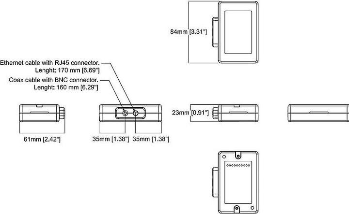 Immagine prodotto Axis T8645 Kit compatto (Alimentazione elettrica)