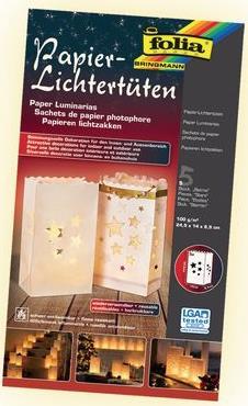 Produktbild Folia Lichtertüten Sterne