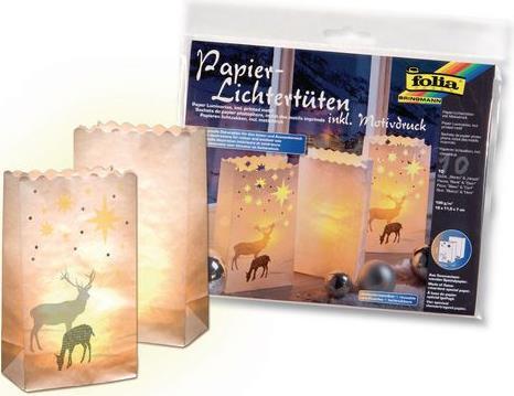 Produktbild Folia Lichtertüten Hirsch (1 x)