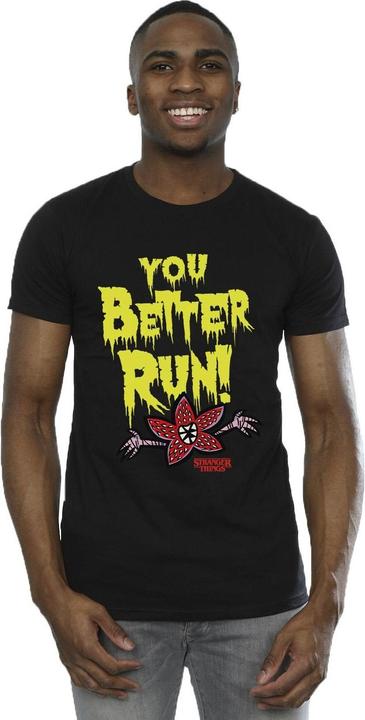 Image du produit Netflix - T-shirt STRANGER THINGS YOU BETTER RUN - Homme (3XL)