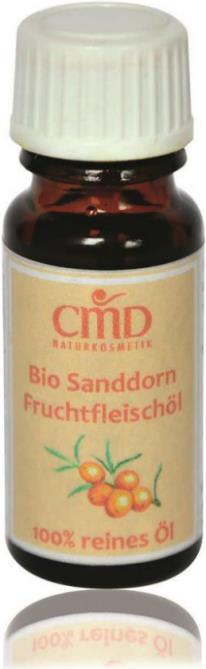 CMD Naturkosmetik Sanddorn Fruchtfleischöl Aus Kontrolliert Biologischem Anbau (10 ml, Gesichtsöl)