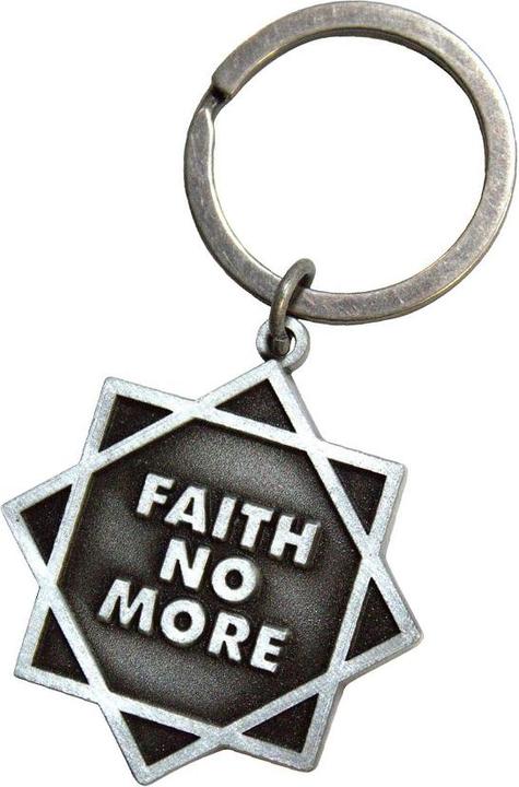 Faith No More Emaille Schlüsselanhänger Stern