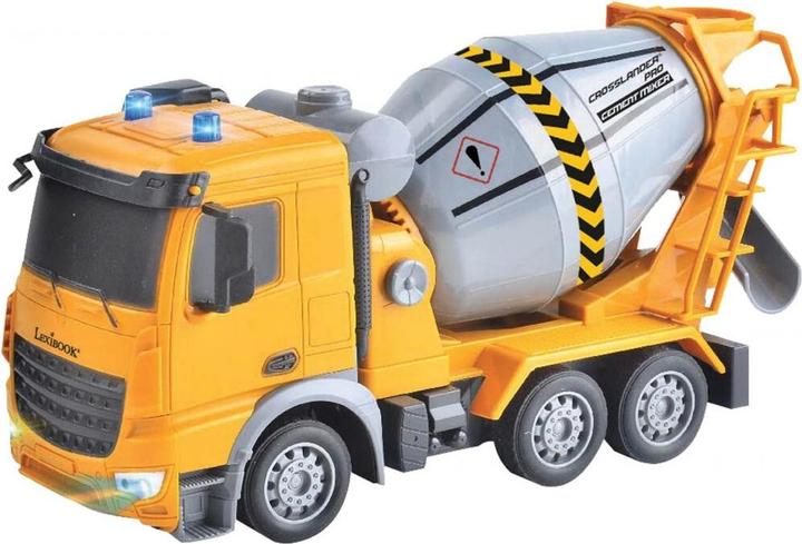 Actual product image Lexibook CROSSLANDER PRO Remote-controlled concrete mixer with light and sound effects