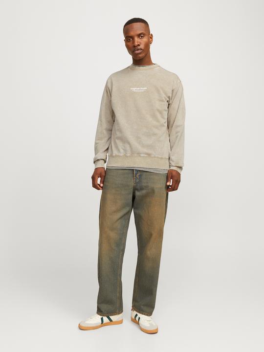 Actual product image Jack & Jones Printed sweatshirt with round neck Sweatshirt with round neck (XS)