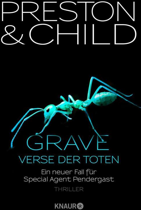 Actual product image Grave - Verse der Toten (German, Lincoln Child., Douglas Preston, 2021)