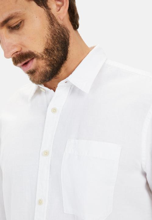 Produktbild Camel Active Langarm-Leinenhemd mit Soft-Wash-Veredelung (L)