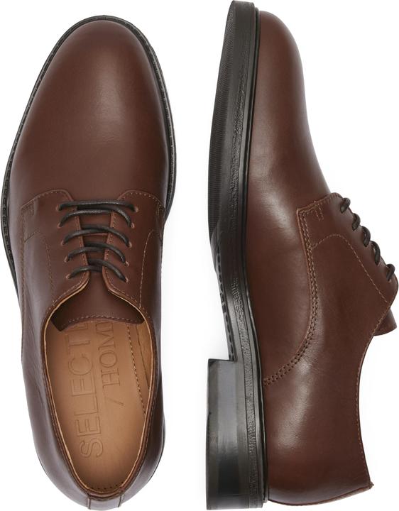 Image du produit Selected Homme Chaussures de derby en cuir (44)