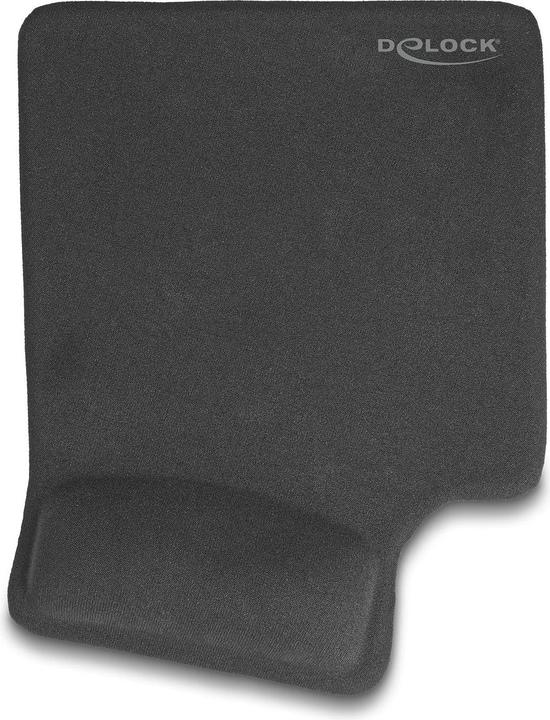 Produktbild Delock Ergonomisches Mauspad mit Gel Handballenauflage Linkshänder schwarz