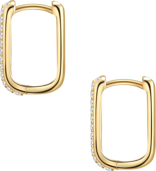 Immagine prodotto Glanzstücke München Donna Argento Sterling Cubic Zirconia Oro Giallo - 29852 (Argento)