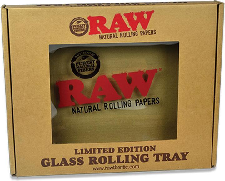 Produktbild RAW Rolling Tray S Glass 150 x 100mm