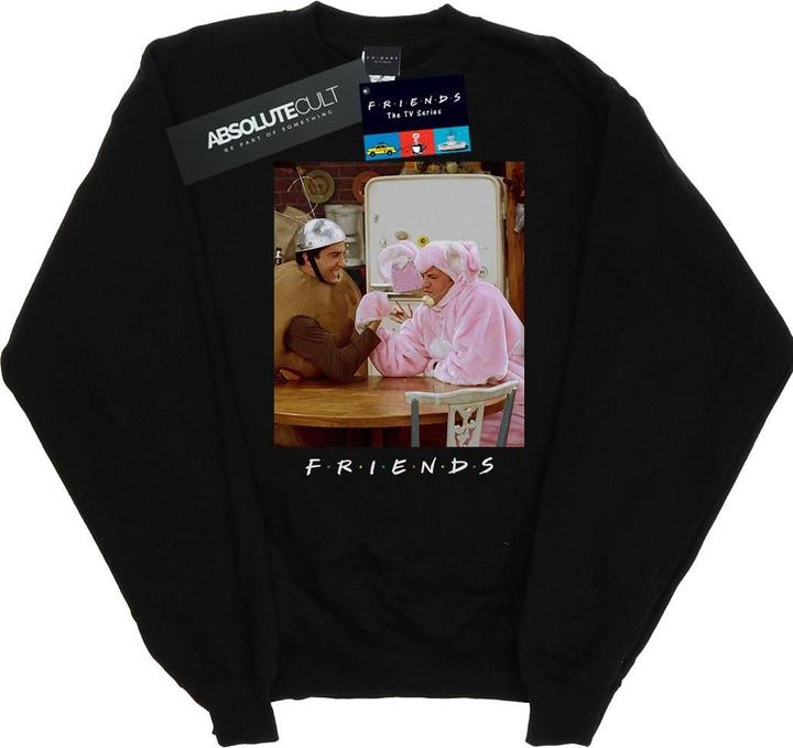 Actual product image Friends Womens/Ladies Ross And Chandler Arm Wrestling Sweatshirt (XL)