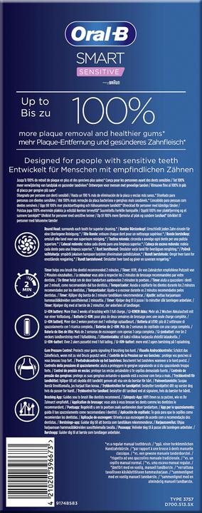 Produktbild Oral-B Smart Sensitive (Oszillierende Zahnbürste)